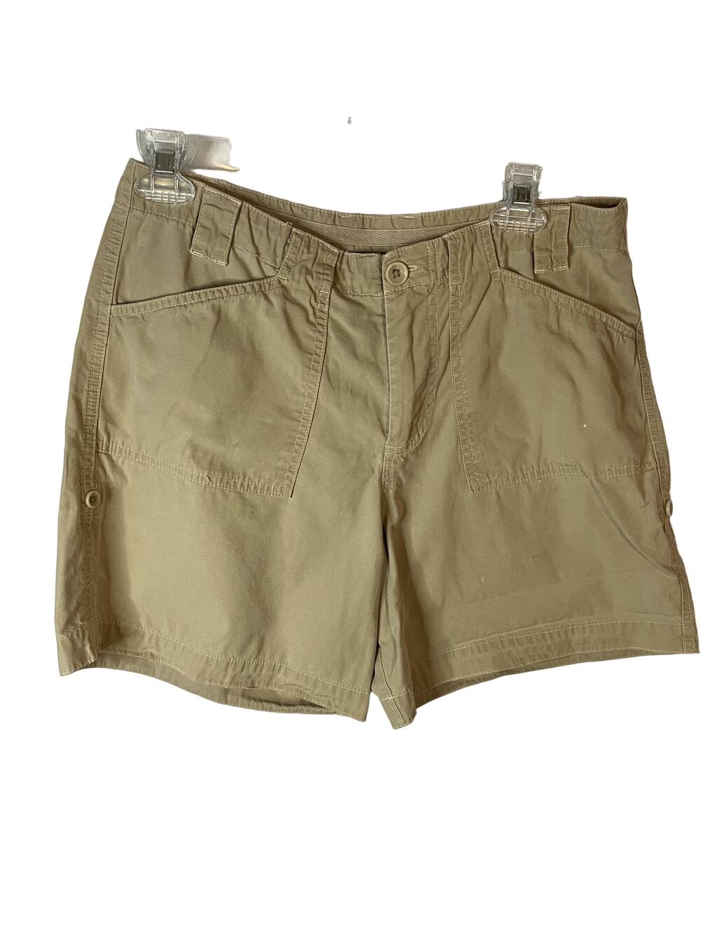 Tsunami cargo shorts size 8 tan 36 waist, 12 rise